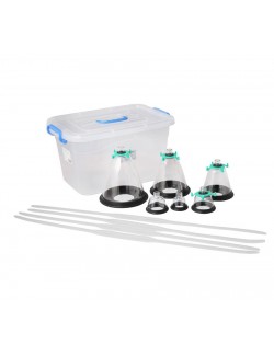 SET DE 6 MASQUES D'ANESTHESIE VETERINAIRE