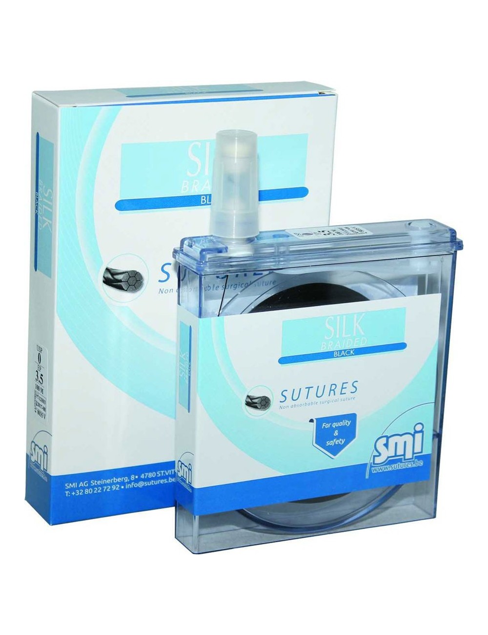 SOIE NOIRE DEC. 3 (2/0) CASSETTE DE 100 METRES