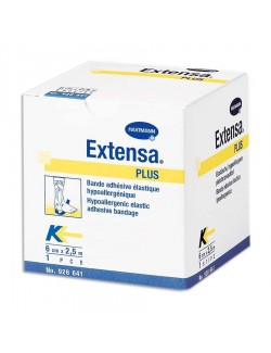 BANDE ADHESIVE EXTENSIBLE EXTENSA PLUS 2,5M X 3CM (X60)