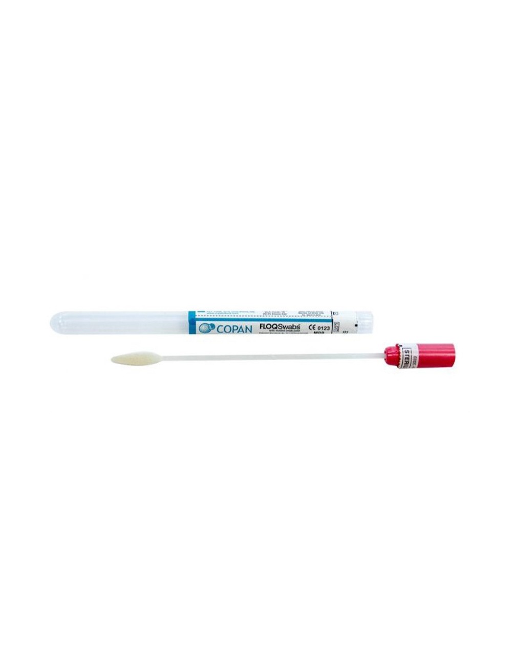 ECOUVILLON PRELEV. ENDOCERVICAL FLOQUE NYLON STERILE 80MM (X100)