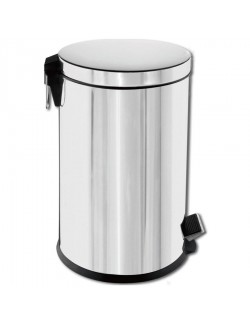 POUBELLE INOX 12 LITRES