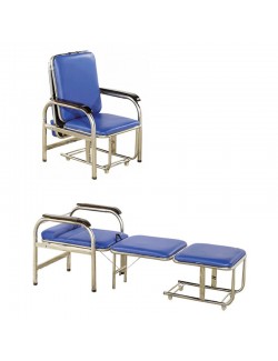 FAUTEUIL ACCOMPAGNANT TRANSFORMABLE EN LIT D'APPOINT