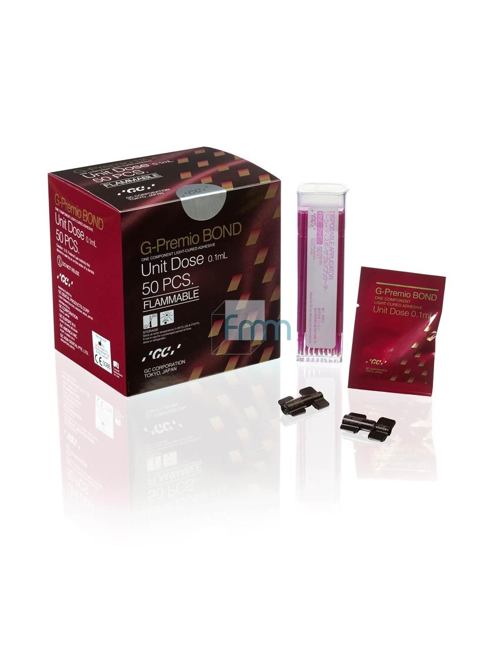 GC G-PREMIO BOND, 50 UNIT DOSE 0,1 ML + 50 APPLICATEURS FINS*
