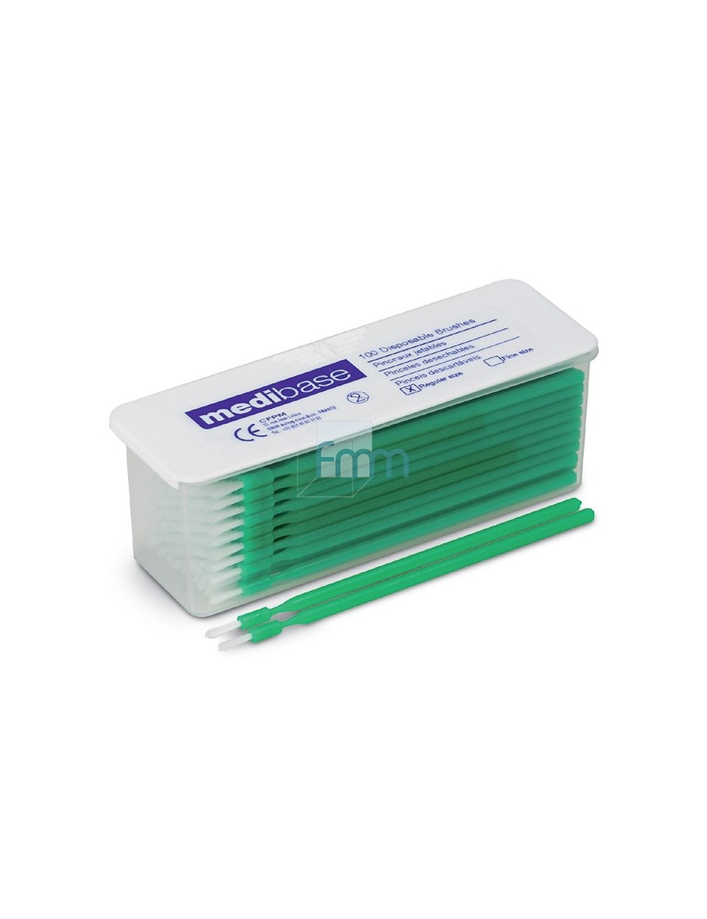 100 Pinceaux Jetables Pour Retouche Peinture Voiture - Pointe Fine Pliable - Anti-gouttes Et Anti-peluches