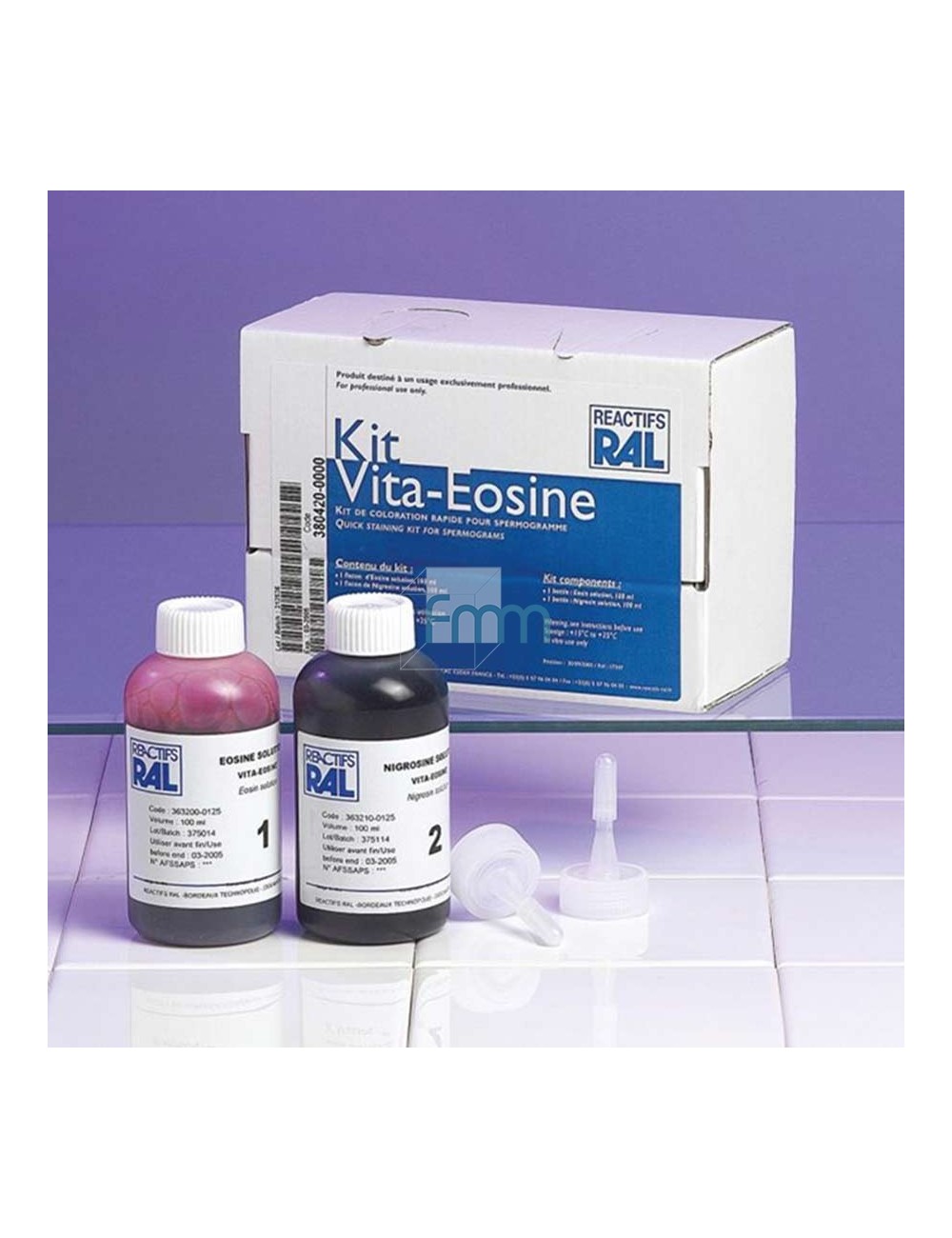 KIT VITA-EOSINE "RAL" 1 X 100 ML EOSINE - 1 X 100 ML NIGROSINE