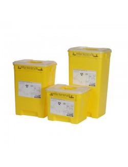FUT RECTANGULAIRE POLYPROPYLENE P/DECHETS - 30 LITRES