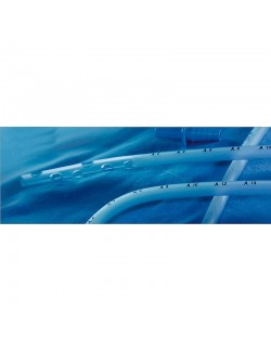 DRAIN THORACIQUE DROIT 45CM PVC - CH32 (X 25)