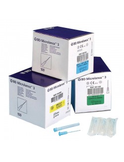 AIGUILLE STERILE 16MM 8/10 21G (X 100)