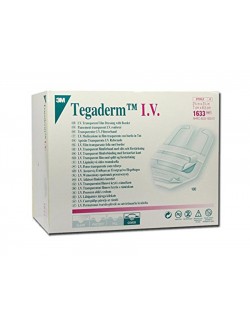 PANSEMENT TRANSP.ADHESIF TEGADERM I.V. 7CM X 8,5CM (X 100)