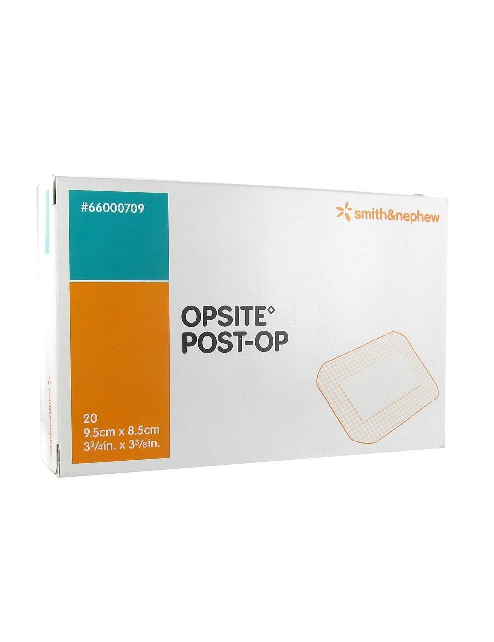 OPSITE POST-OP TRANSPARENT A/COMPRESSE STERILE 15,5 X 8,5 CM (X 5)