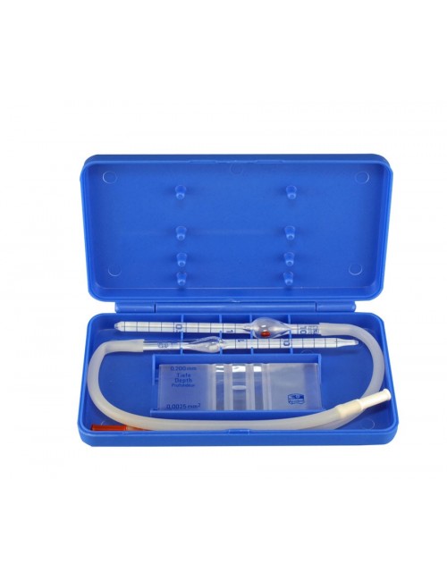 CELLULE NEUBAUER DOUBLE QUADRILLAGE IMPROVED 0,1MM