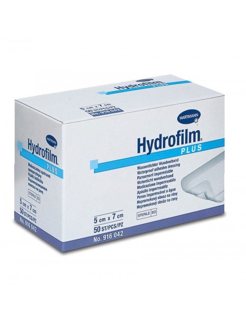 HYDROFILM PANS.ADHESIF STERILE FILM PE+COMP.5X7CM (X 50)