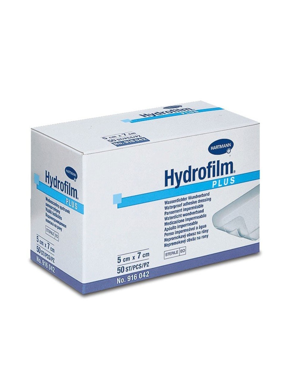 HYDROFILM PANS.ADHESIF STERILE FILM PE+COMP.5X7CM (X 50)