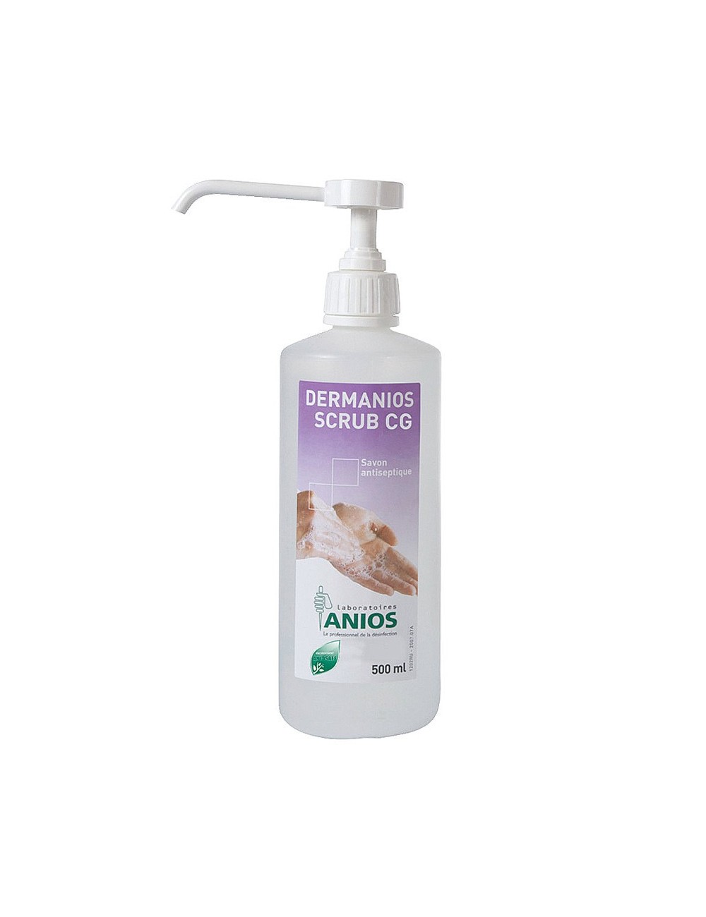 DERMANIOS SCRUB CG SAVON ANTISEPTIQUE - FLACON DE 500ML A/POMPE