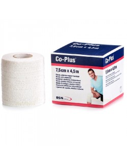 BANDE CONTENTION ELASTIQUE CO-PLUS SS LATEX 4,5M X 10CM