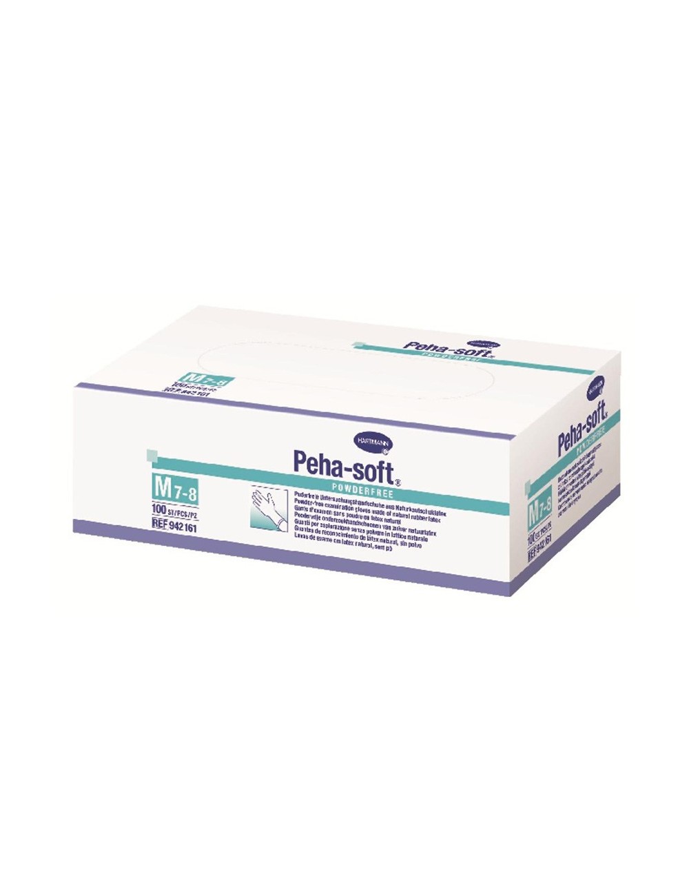 GANT SOINS LATEX SANS POUDRE NS TAILLE 7/8 (X 100)