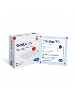 COMPRESSE GAZE STERILE 13F/12P - 7,5 X 7,5CM (PAR 10 X 2)