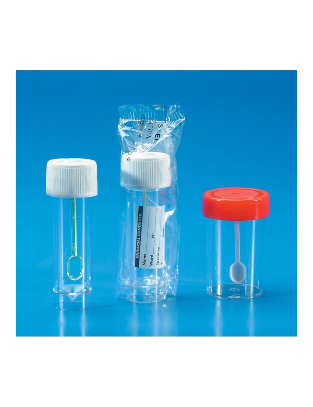 FLACON POLYSTYRENE BOUCHON A VIS A/SPATULE 60ML (X 600)