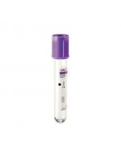 TUBE PRELEVEMENT VACUTEST 5ML/4ML EDTA K2  (X 100)