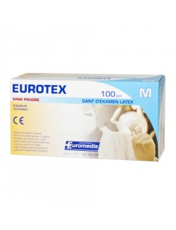 GANT LATEX SANS POUDRE N.S TAILLE 7/8, BOITE DE 100