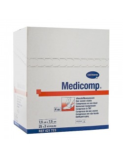 COMPRESSE STERILE NON TISSE 7,5 X 7,5  (100 BLISTERS X 2 PIECES)