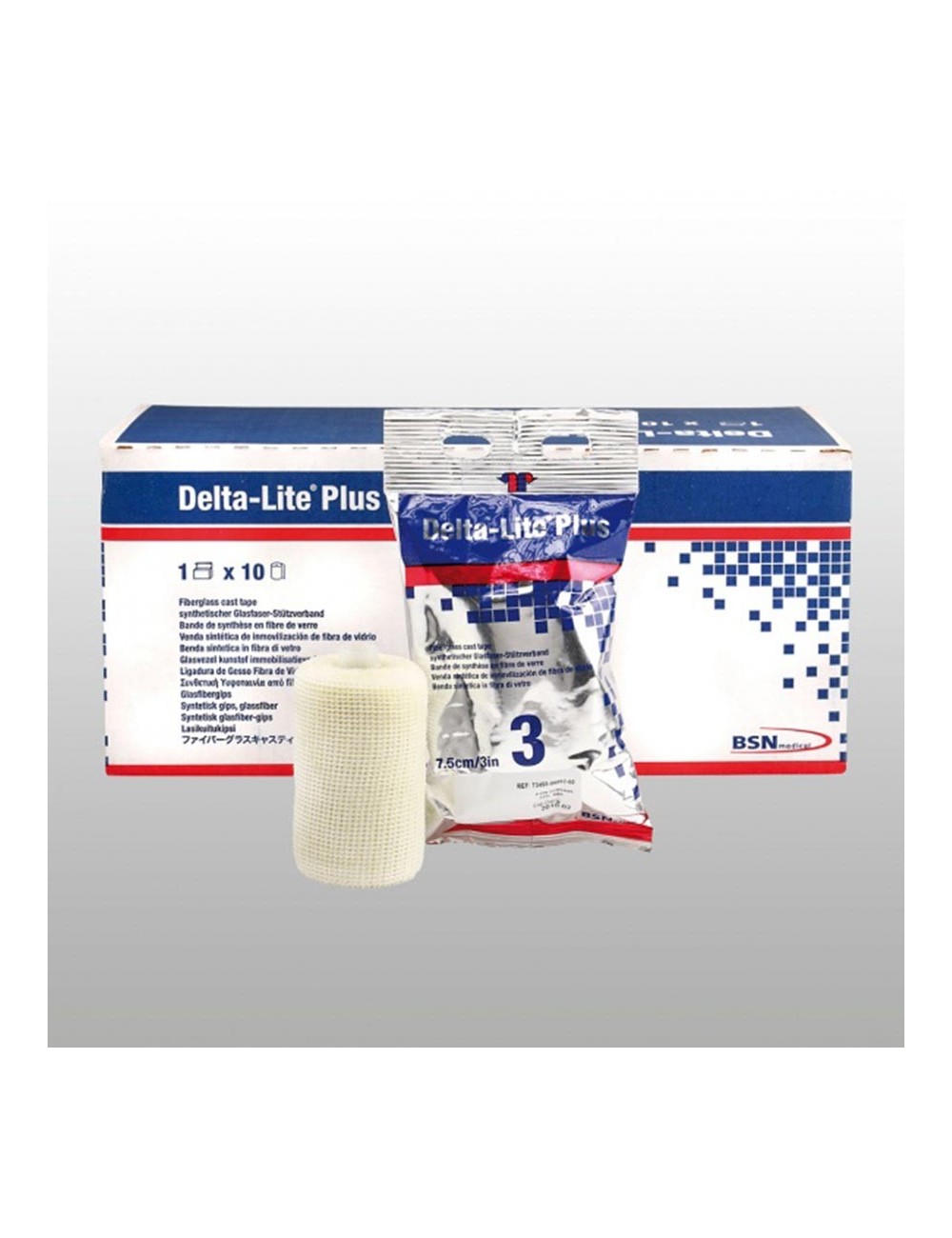 BANDE DE RESINE DELTA LITE PLUS BLANC - 3,60M X 12,5CM