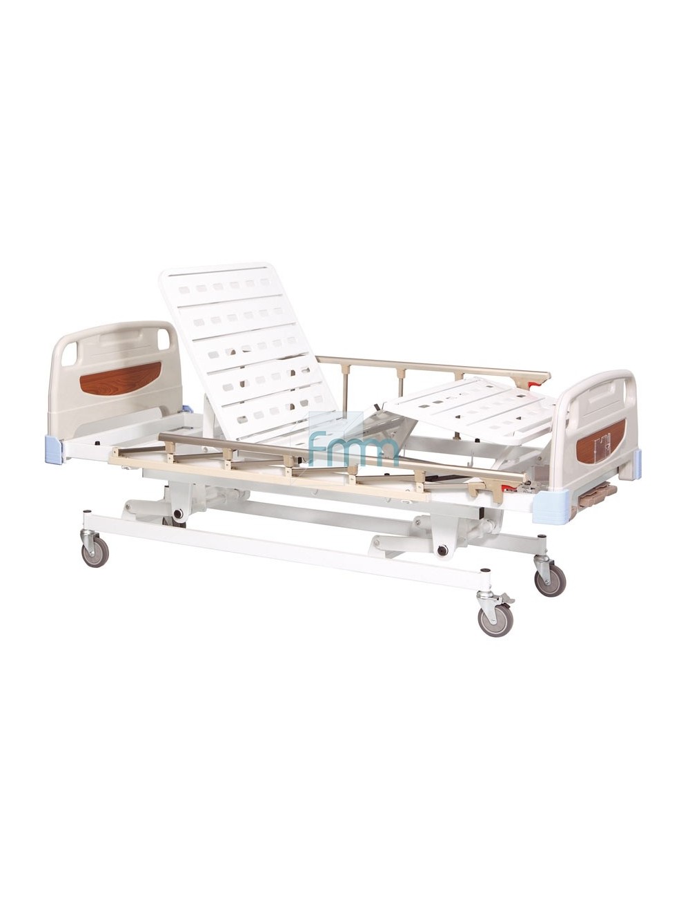 LIT 4 SECTIONS  HAUTEUR VARIABLE + BARRIERES AVEC ROULETTES