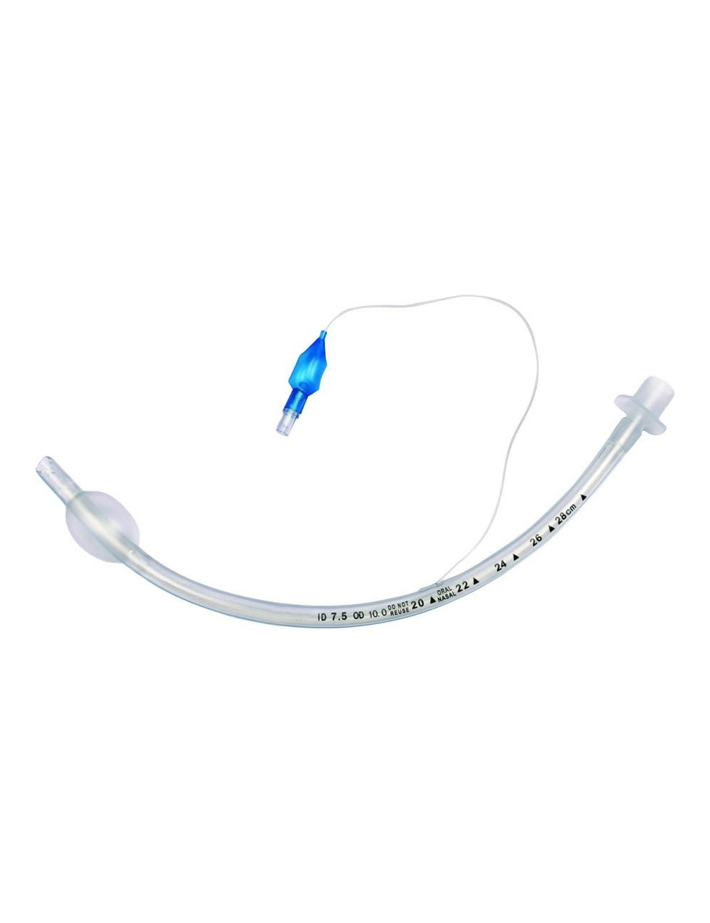 SONDE TRACHEALE STERILE AVEC BALLONNET DIAM.4,5 MM (X10)