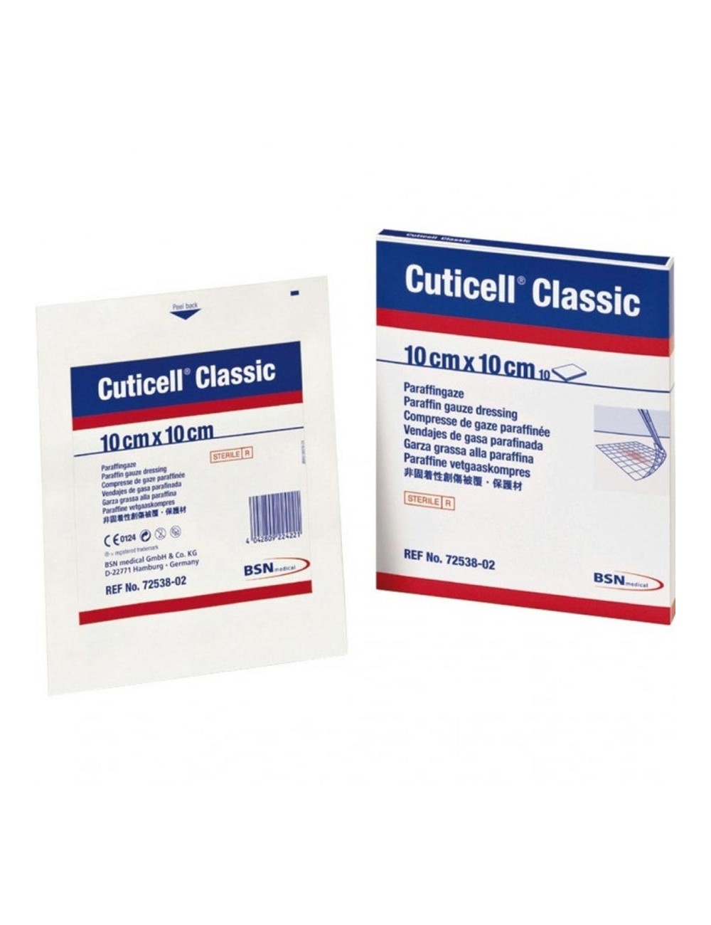 CUTICELL PANSEMENT GRAS 10CM X 10CM (BTE DE 100)