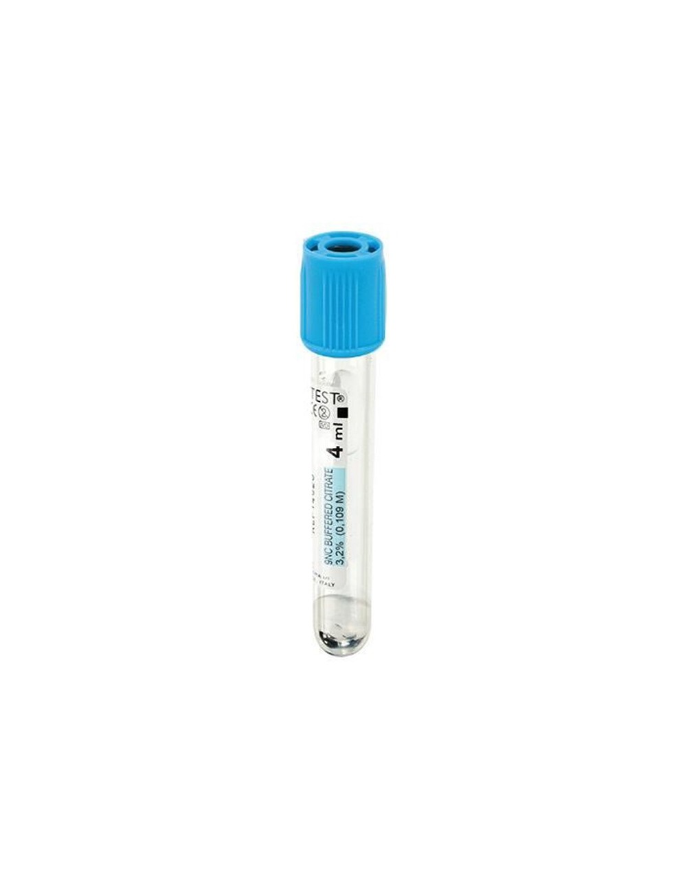 TUBE SS VIDE VACUTEST PET 3.15ML/5ML CITRATE COAG.3.2% STER (X100)