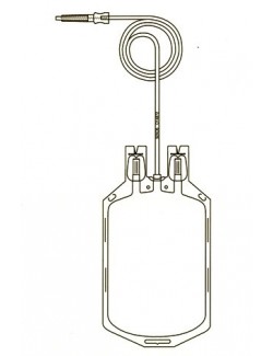 POCHE A SANG SIMPLE 450ML CPDA (X12 POCHES)