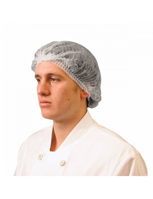 CHARLOTTE A CLIP POLYPROPYLENE BLANCHE NON TISSE (X100)