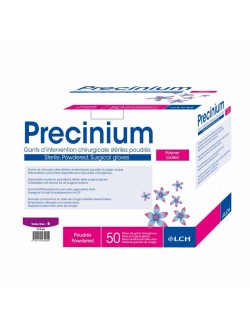 GANT PRECINIUM LATEX POUDRE STERILE T.8 (4 X 50)