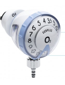 DEBIMETRE O2 DEBPLUS 15 L/MIN - SORTIE 12X125M +EMBOUT DIRECT + TÉTINE