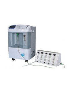 REPARTITEUR  DE FLUX D'OXYGENE 5 VOIES