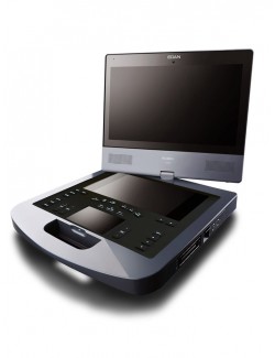 ECHOGRAPHE PORTABLE DOPPLER COULEUR 3/4D AX8 + 2 SONDES