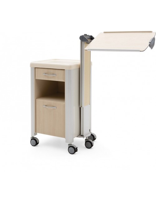 TABLE DE CHEVET AVEC TABLE A MANGER