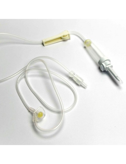 PERFUSEUR STERILE A/SITE INJECTION EN Y + AIGUILLE (X 100)