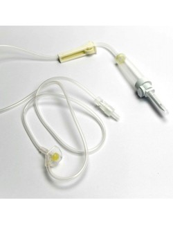 PERFUSEUR STERILE A/SITE INJECTION EN Y + AIGUILLE (X 100)