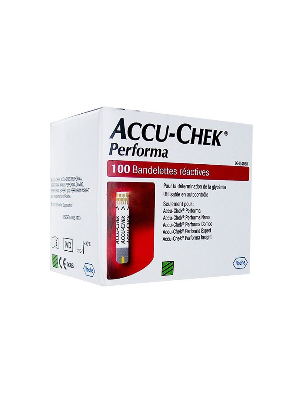 BANDELETTE ACCU-CHEK PERFORMA (FLACON DE 50 BANDELETTES)