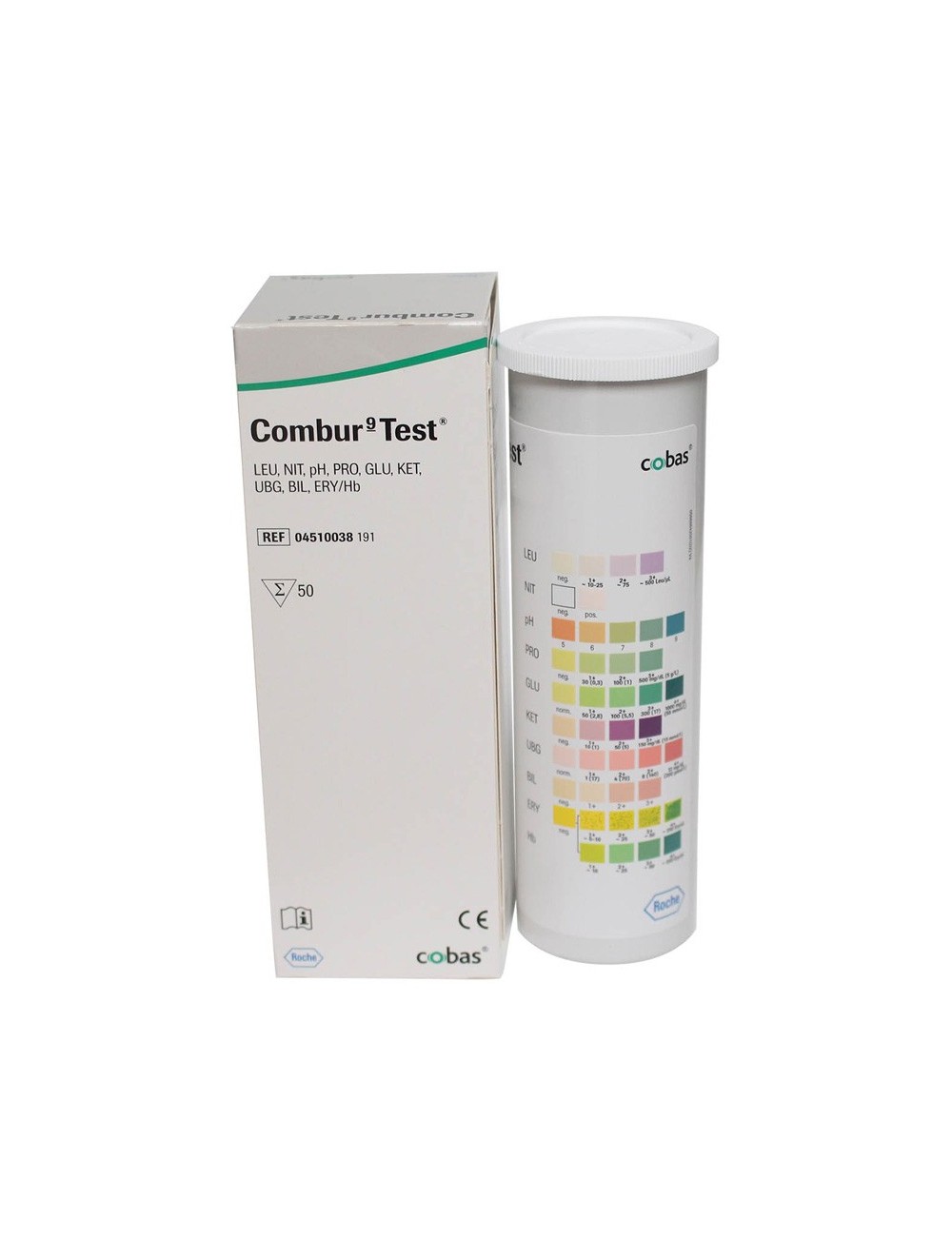 COMBUR 3 TEST / PH-PROTEINES-GLUCOSE (X 50 BANDELETTES)
