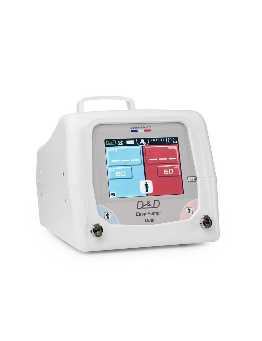 GARROT ELECTROPNEUMATIQUE SIMPLE VOIE AVEC UN BRASSARD BRAS ADULTE