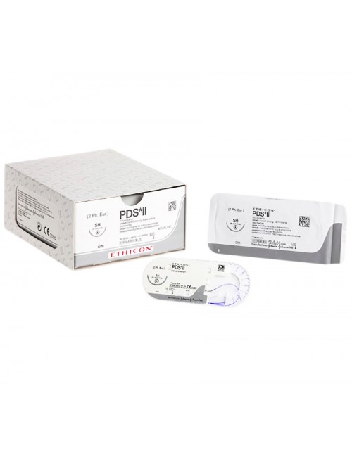 PDS SUTURE DEC.1,5  (4/0) PT 3/8 19MM 70CM (X 36)