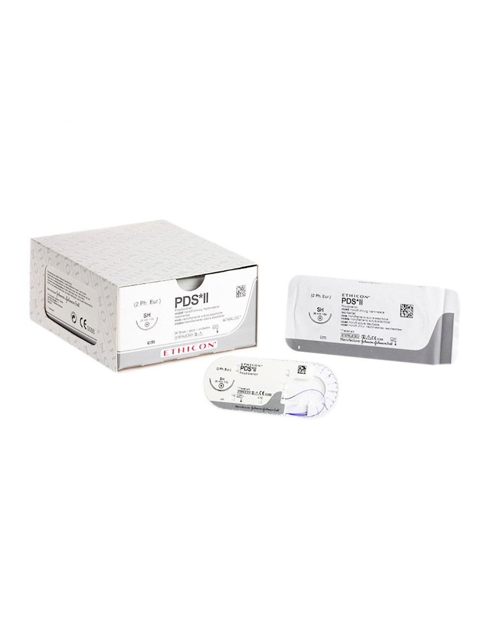 PDS SUTURE DEC.1,5  (4/0) PT 3/8 19MM 70CM (X 36)