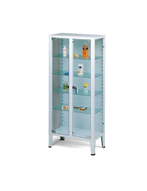 ARMOIRE MEDICAL VITREE MI HAUTEUR