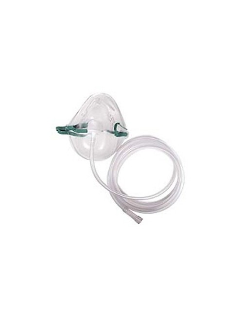 MASQUE O2 MOYENNE CONCENTRATION ADULTE A/TUBE (X 50)