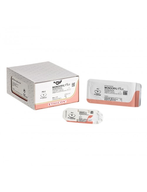 MONOCRYL DEC.1 (5/0) PT PS3 16MM 45CM (X 12)