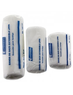 BANDE GAZE EXTENSIBLE NYLON/COTON 4 M X 7 CM (X40)