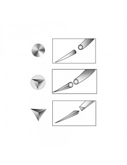 SET AIGUILLES SUTURE P.T. (12 TAILLES)