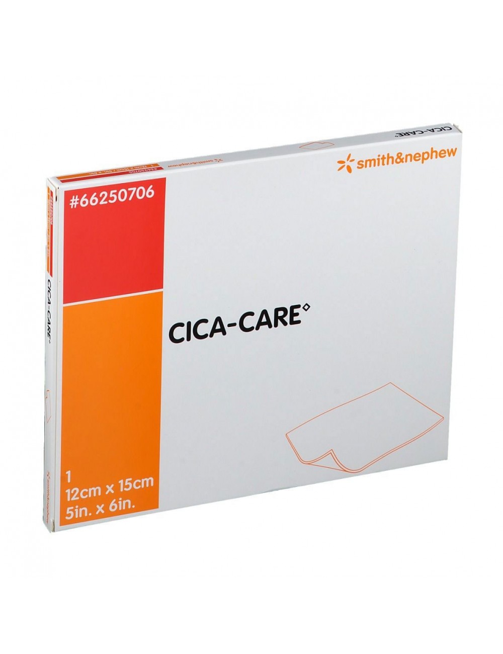 CICA-CARE◊ - PLAQUE DE GEL DE SILICONE 12 X 15 CM (BOITE DE 5)
